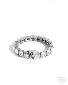 God's Girl Bracelet - White