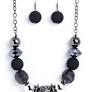 A Warm Welcome - Black Blockbuster Necklace