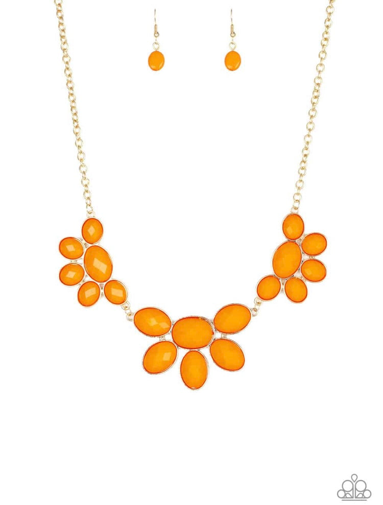 Flair Affair Necklace - Orange