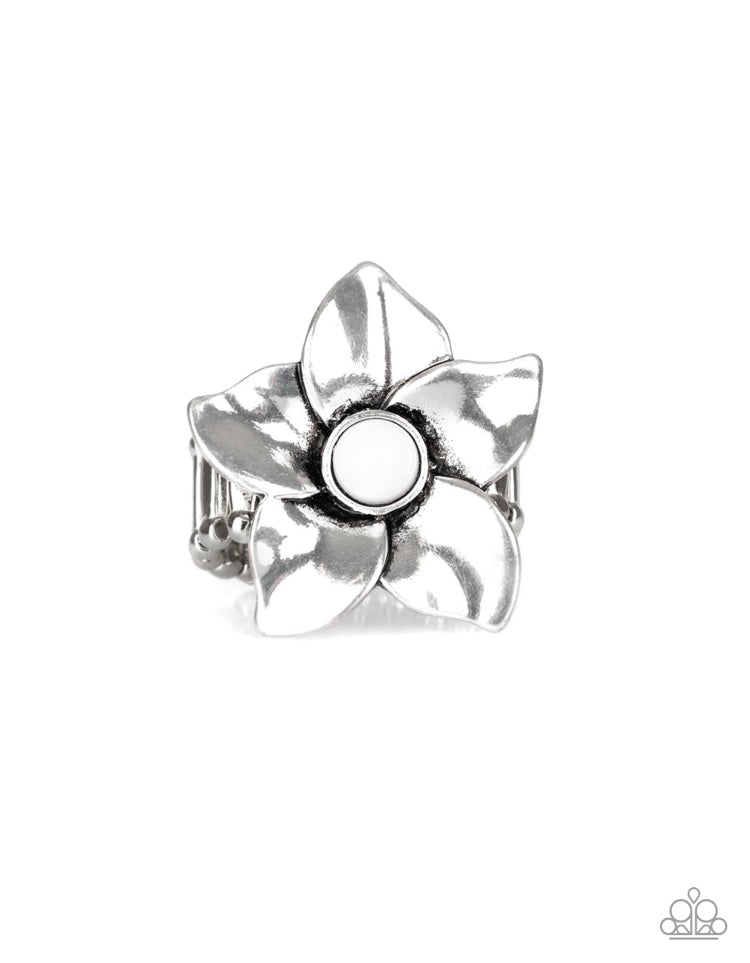 3-006 Ask For Flowers - White Ring