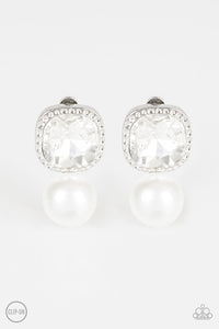 Gatsby Gleam - White Clip-On