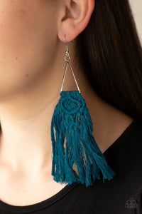 Modern Day Macrame - Blue