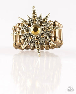 Star Stellar Ring - Brass