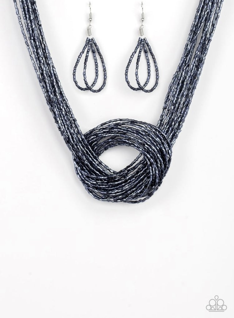 Knotted Knockout - Blue