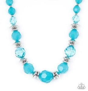 Dine and Dash Necklace - Blue