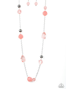 Royal Roller Necklace - Orange R-005